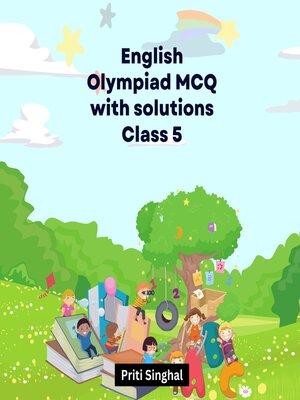 cover image of English Olympiad MCQ With Solutions Class 5